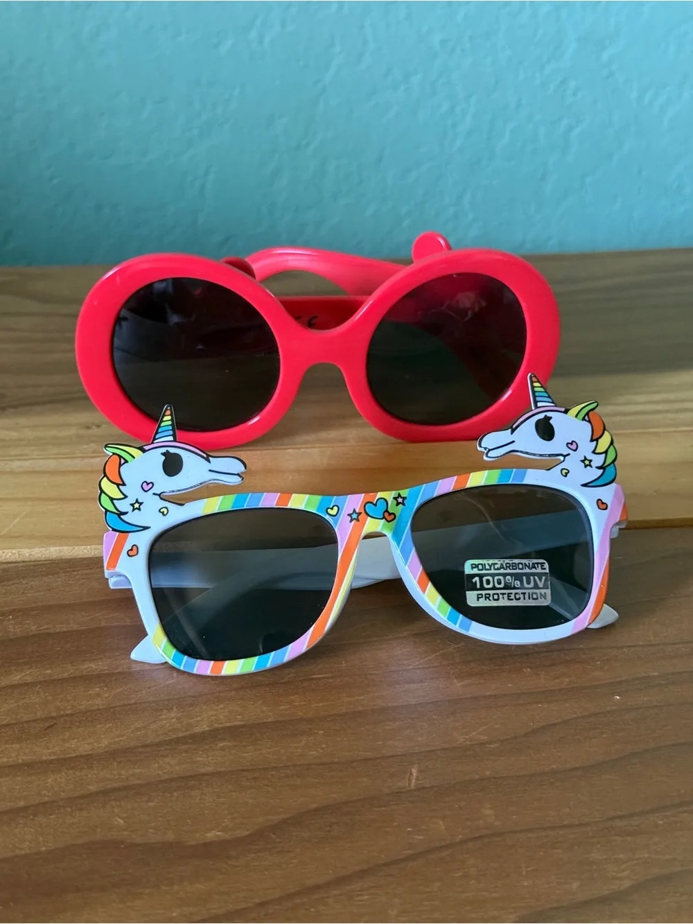 Kids Disney Sunglasses Lot 2 Unicorn Mouse UV Protection